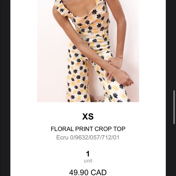 ZARA CO ORD SET - Picture 2 of 3